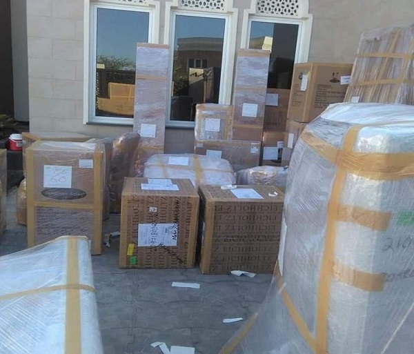 شحن البضائع والأغراض الشخصية من الإمارات إلى سوريا | شحن بري آمن وسريع