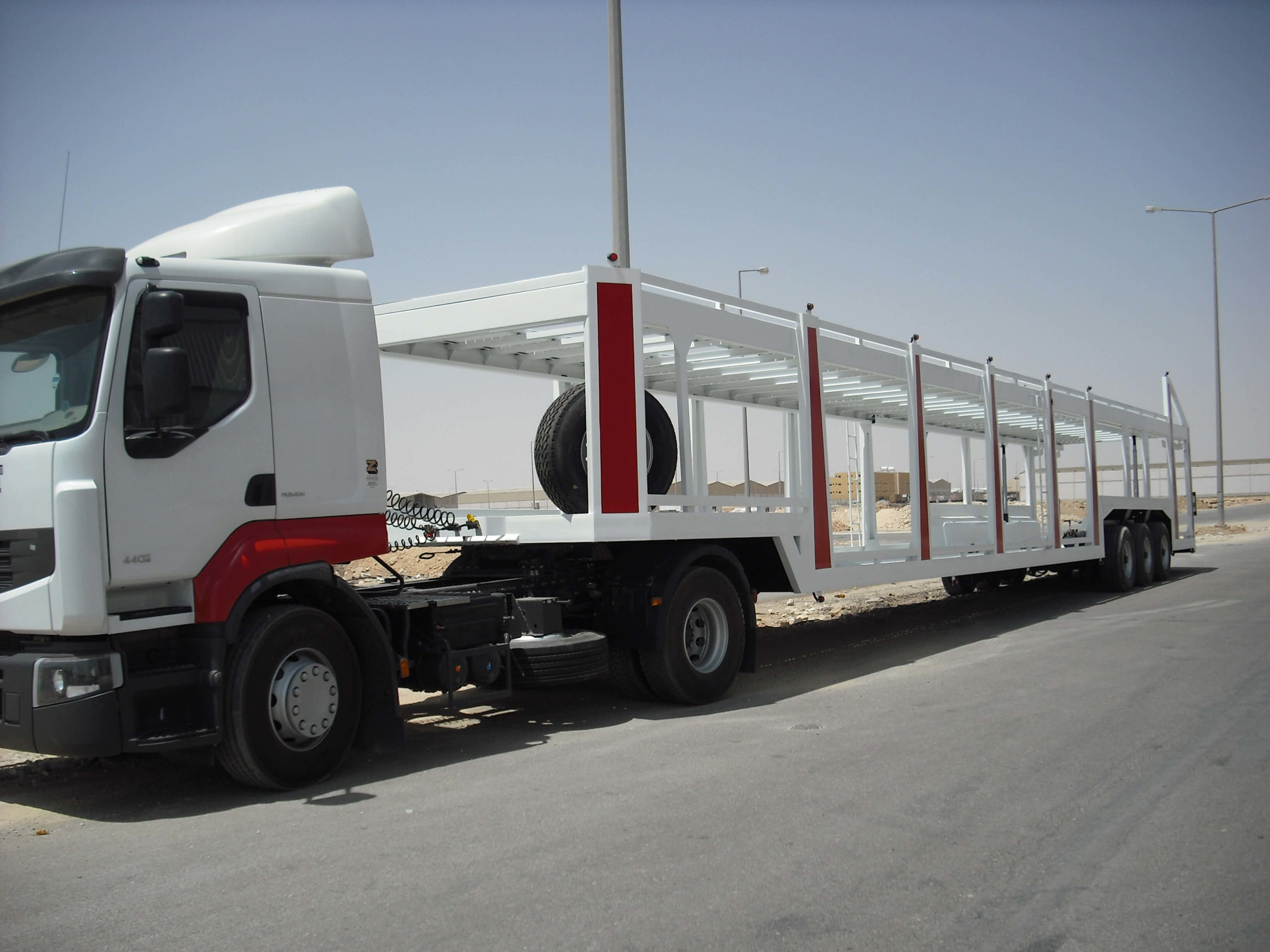 شحن السيارات من الامارات الى قطر